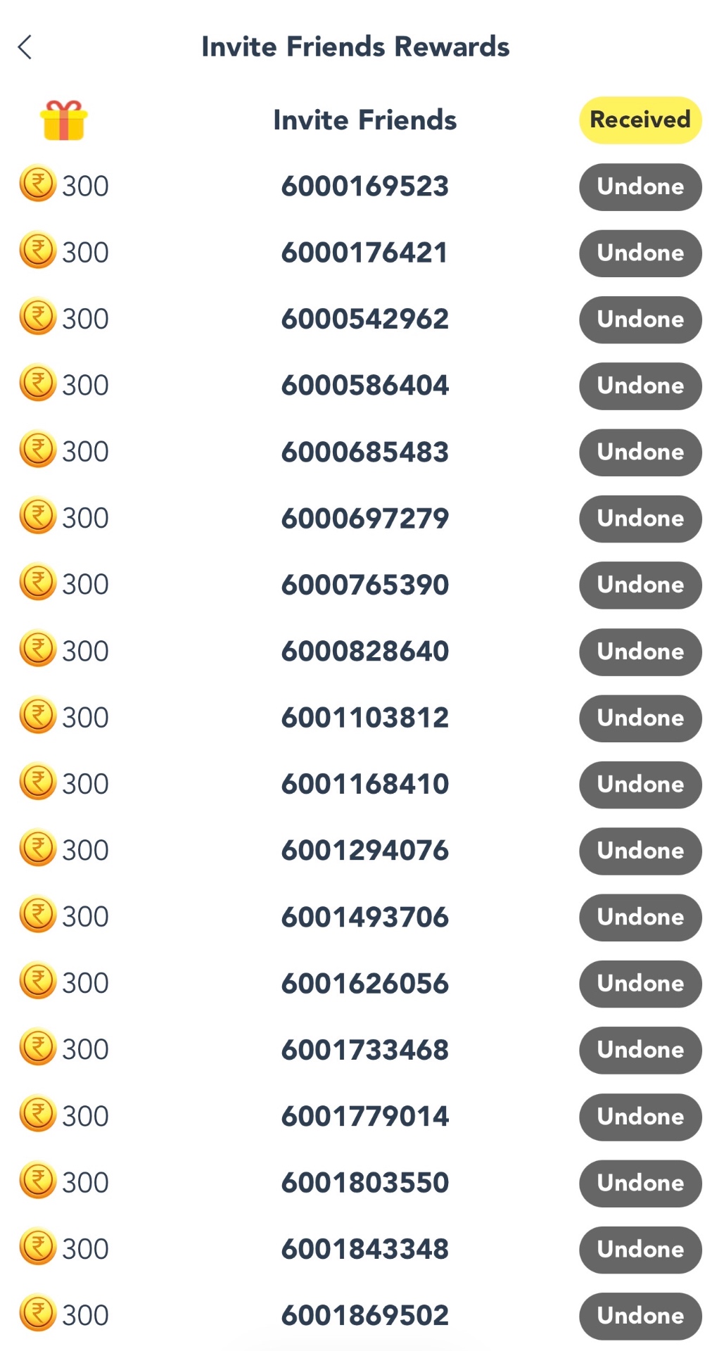 Invite Friends Rewards